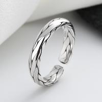 Sterling Silber Schmuck Fingerring, 925er Sterling Silber, Modeschmuck & für Frau, frei von Nickel, Blei & Kadmium, verkauft von PC