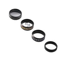 Stainless Steel Finger Ring, 304 Stainless Steel, 4 pieces & fashion jewelry & for man, black, Sold By Set