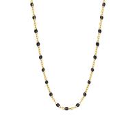 Stainless Steel Jewelry Necklace 304 Stainless Steel with 2.36inch extender chain plated fashion jewelry & for woman & enamel golden Sold Per Approx 13.78 Inch Strand