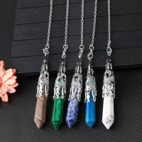 Gemstone Pendants Jewelry with Brass Sold By PC