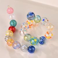 Gioielli Spacer Beads, vetro lavorato, gioielli di moda & DIY & stili diversi per la scelta, nessuno, 14mm, Foro:Appross. 1.6mm, Venduto da coppia