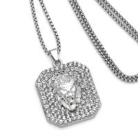 Zinc Alloy smykker halskæde, forgyldt, mode smykker & forskellige design til valg, sølv, nikkel, bly & cadmium fri, Længde 70 cm, Solgt af PC