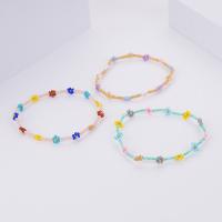 Seedbead Bracelet, fashion jewelry & for woman, more colors for choice, Length:Approx 17 cm, Sold By PC