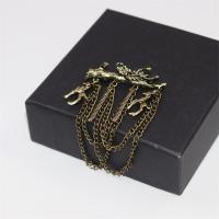 Zinc Alloy Brooches Antique finish for man nickel lead & cadmium free 4.6cmu00d77.7cm Sold By PC