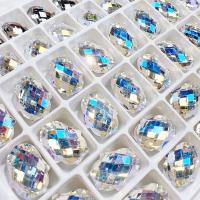 3D Nail Art Decoration, Glass, DIY, more colors for choice, 14x18mm, 28PCs/Lot, Sold By Lot
