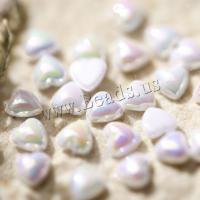 3D Nail Art Decoration Resin Rhinestone Heart DIY multi-colored 4mm Sold By PC
