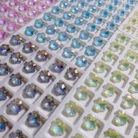 3D Nail Art Decoration, Glass, Snowflake, DIY & different size for choice, more colors for choice, 45PCs/Lot, Sold By Lot