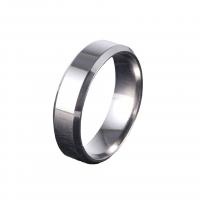 Stainless Steel Finger Ring, 304 Stainless Steel, polished, fashion jewelry & Unisex & different size for choice, original color, Sold By PC