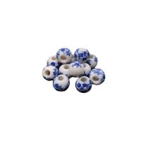 Porcelain Jewelry Beads Drum brushwork DIY 8mm Approx Sold By Bag
