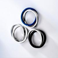 Vinger Ring in edelstaal, 316L roestvrij staal, mode sieraden & uniseks & verschillende grootte voor keus, meer kleuren voor de keuze, nikkel, lood en cadmium vrij, 3MM, Verkocht door PC