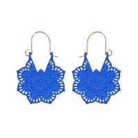 Zinc Alloy Drop Earrings stoving varnish fashion jewelry & for woman Sold By Pair