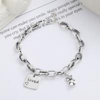 925 Sterling Silver Bangle Bracelet, with 0.78inch extender chain, Antique finish, fashion jewelry & for woman, nickel, lead & cadmium free, Length:Approx 7.48 Inch, Sold By PC