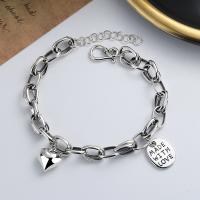 925 Sterling Silver Bangle Bracelet with 1.18inch extender chain Antique finish fashion jewelry & for woman nickel lead & cadmium free Length Approx 7.08 Inch Sold By PC