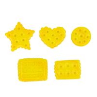 Mobile Phone DIY Decoration, Resin, epoxy gel, Different Shape for Choice, yellow, Approx 50PCs/Bag, Sold By Bag