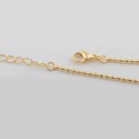 Mässing Chain Necklace, 14K guldpläterad, Unisex & olika storlek för val, guld, Säljs av PC