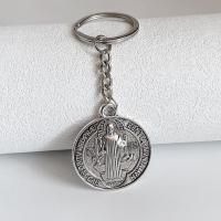 Tibetan Style Key Clasp, vintage design, nickel, lead & cadmium free, Sold By PC