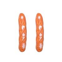 Mobile Phone DIY Decoration Resin Bread epoxy gel orange Approx Sold By Bag