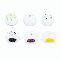 Mobile Phone DIY Decoration, Resin, Bun, epoxy gel, more colors for choice, 20x18mm, Approx 100PCs/Bag, Sold By Bag