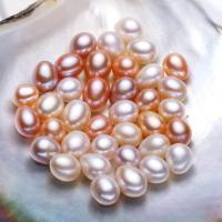 Perlas Arroz Freshwater, Perlas cultivadas de agua dulce, Bricolaje & diverso tamaño para la opción, más colores para la opción, Vendido por UD