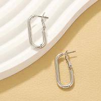Zinc Alloy Drop Earrings plated fashion jewelry & for woman & hollow nickel lead & cadmium free Sold By Pair