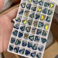 3D Nail Art Dekoration, Glas, Herz, DIY, keine, 12x13mm, 6PCs/Menge, verkauft von Menge