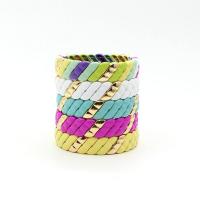 Zinc Alloy Bracelet with Elastic Thread plated fashion jewelry & Bohemian style & stoving varnish & Unisex nickel lead & cadmium free 14mm Inner Approx 55mm Sold By PC
