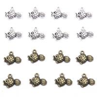 Zinc Alloy Animal Pendants Fish plated vintage & DIY nickel lead & cadmium free Approx Sold By Bag