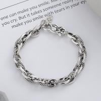 925 Sterling Silver Bangle Bracelet with 0.98inch extender chain Antique finish fashion jewelry & Unisex nickel lead & cadmium free Length Approx 7.48 Inch Sold By PC