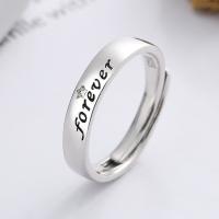 925 Sterling Silver Finger Rings, fashion jewelry & Unisex, nickel, lead & cadmium free, Sold By PC