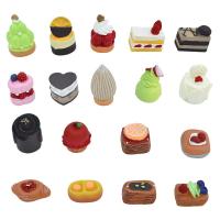Mobile Phone DIY Decoration, Resin, food shape, epoxy gel, Different Shape for Choice, more colors for choice, Approx 100PCs/Bag, Sold By Bag