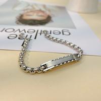 Stainless Steel Jewelry Bracelet, 304 Stainless Steel, with 3CM extender chain, plated, fashion jewelry & Unisex, nickel, lead & cadmium free, Length:Approx 18 cm, Sold By PC