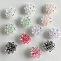 Mobile Phone DIY Decoration, Resin, Flower, epoxy gel, more colors for choice, 10x10mm, Sold By PC