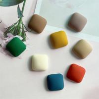 DIY Jewelry Supplies, Resin, Square, epoxy gel, more colors for choice, 18x18mm, Sold By PC