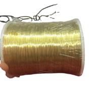 Brass Wire plated DIY Sold By Spool