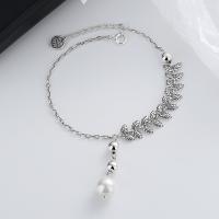 925 Sterling Silver šperky sady, s Sladkovodní Pearl, módní šperky & různé styly pro výběr & pro ženy, nikl, olovo a kadmium zdarma, Prodáno By PC