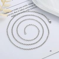 Sweater Chain Necklace 925 Sterling Silver Antique finish fashion jewelry & DIY & Unisex nickel lead & cadmium free Sold By PC