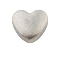304 Stainless Steel Pendant Component, Heart, fashion jewelry, original color, 6.50x7x3mm, Sold By PC