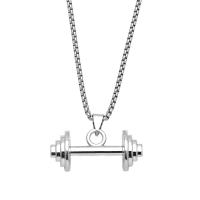 Zinc Alloy smykker halskæde, forgyldt, mode smykker, sølv, nikkel, bly & cadmium fri, 38x17mm, Længde 70 cm, Solgt af PC