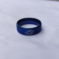 Prst prsten z nerezové oceli, 201 Stainless Steel, módní šperky & pro muže, více barev na výběr, nikl, olovo a kadmium zdarma, 8MM, Prodáno By PC