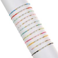 Seedbead Set de bracelet, fait à la main, 12 pièces & bijoux de mode & pour femme, protéger l'environnement, sans nickel, plomb et cadmium, Longueur:Environ 18-23 cm, Vendu par fixé