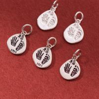 925 Sterling Silver Pendant Antique finish DIY Sold By PC