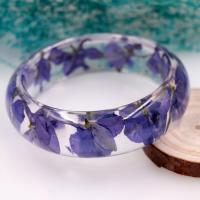 Resin Bracelets, different size for choice & epoxy gel, more colors for choice, 68mm,60mm, Approx 12PCs/Lot, Sold By Lot