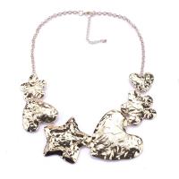 Zinc Alloy Necklace with 2.76inch extender chain plated fashion jewelry & for woman Length Approx 18.9 Inch Sold By PC