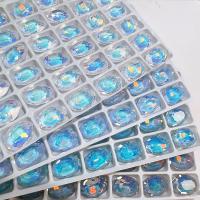 3D Nail Art Decoration, Glass, DIY, more colors for choice, 10x14mm, 48PCs/Lot, Sold By Lot