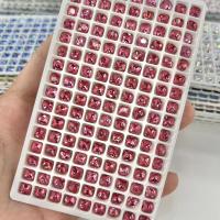 3D L'art des ongles Décoration, verre, DIY, plus de couleurs à choisir, 6mm, 6PC/lot, Vendu par lot