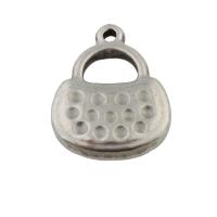 Stainless Steel Pendants 304 Stainless Steel Lock fashion jewelry & Unisex original color Approx 1.5mm Sold By PC