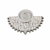 Acier inoxydable Cabochon Cadre, Acier inoxydable 304, bijoux de mode & DIY, couleur originale, 17x22x2mm, Vendu par PC