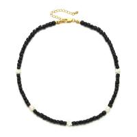 Quartz Necklace, with Freshwater Pearl & Tibetan Style, with 5cm extender chain, gold color plated, folk style & for woman, more colors for choice, Length:Approx 45 cm, Sold By PC