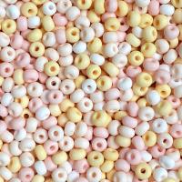 Perles en verre rocaille dépolies, Seedbead, DIY, plus de couleurs à choisir, protéger l'environnement, sans nickel, plomb et cadmium, Environ 10sacsvalises/lot, Vendu par lot