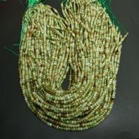 Naturlig granat perler, Garnet, du kan DIY & forskellig størrelse for valg, grøn, Solgt Per Ca. 16 inch Strand